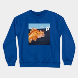 Fish rock Crewneck Sweatshirt